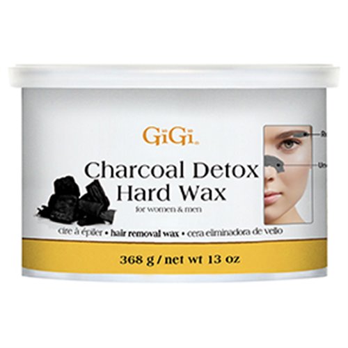 GiGi Charcoal Detox Hard Wax - 14 oz